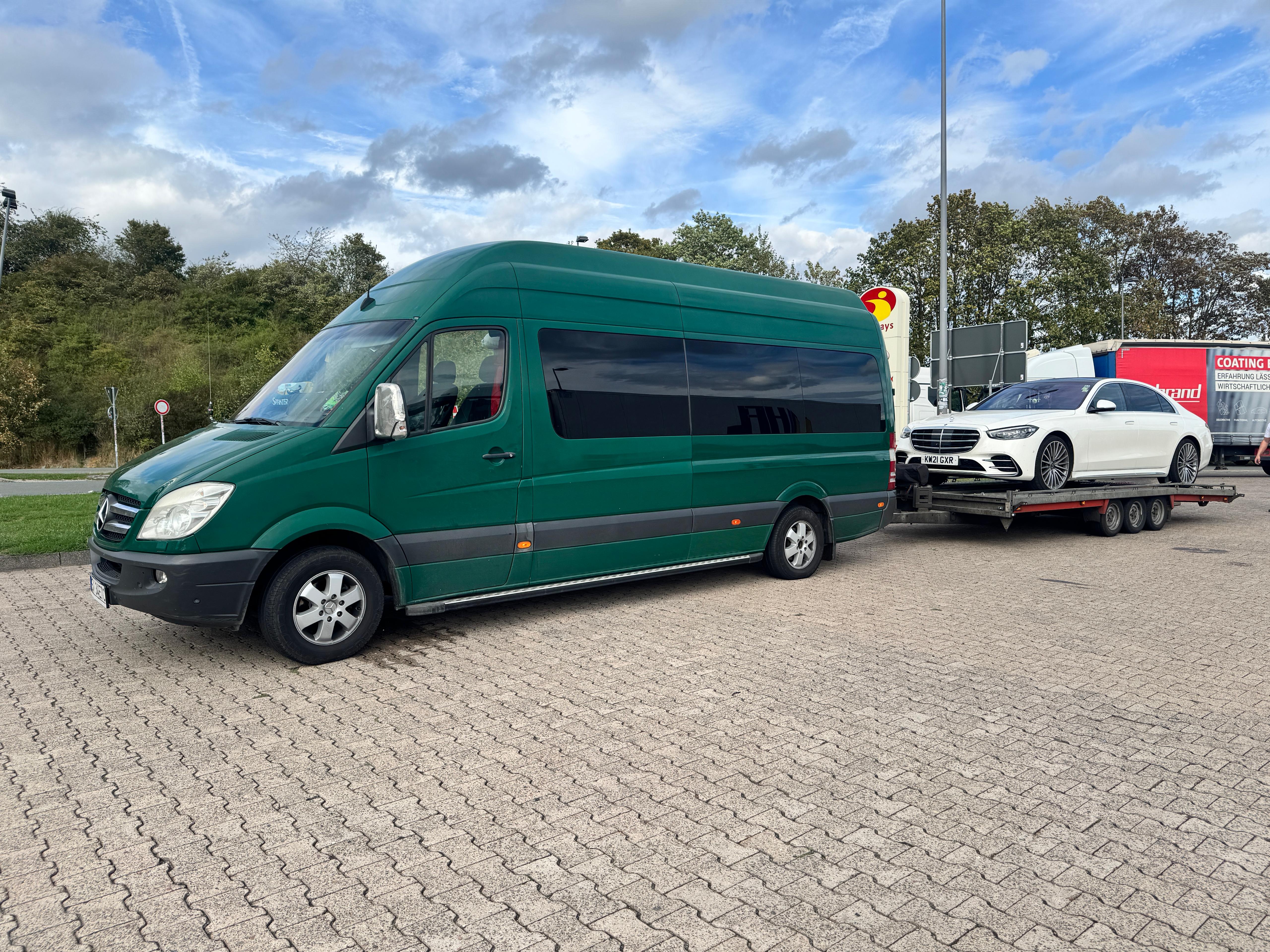 Van verde pentru transport